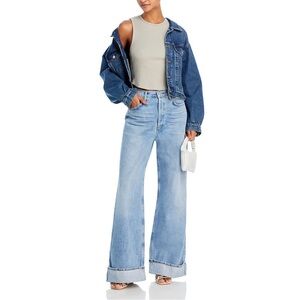 Agolde wide leg jeans 26